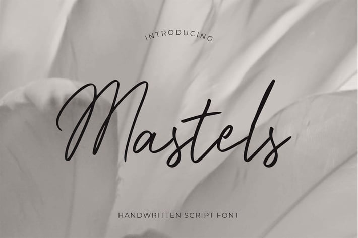 Mastels - Handwritten Script