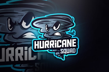 Hurricane Squad - Mascot & Esport Logo
