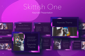 Skittish One Keynote Template