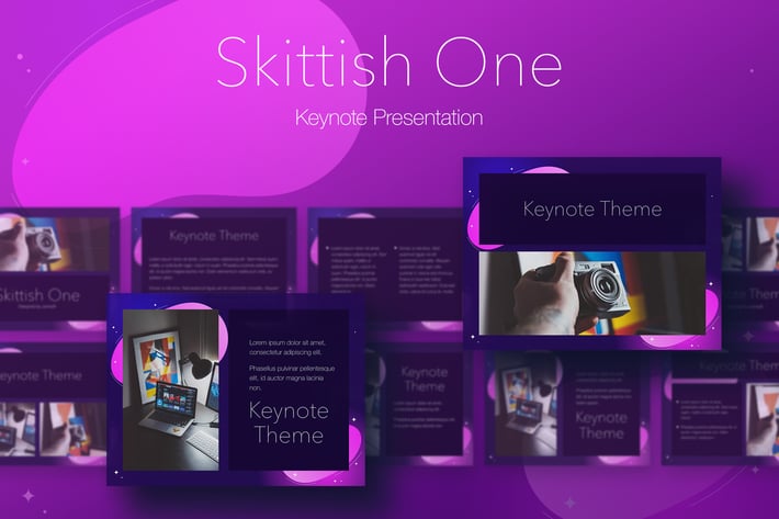 Skittish One Keynote Template