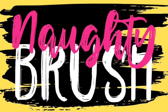Naughty - Script brush
