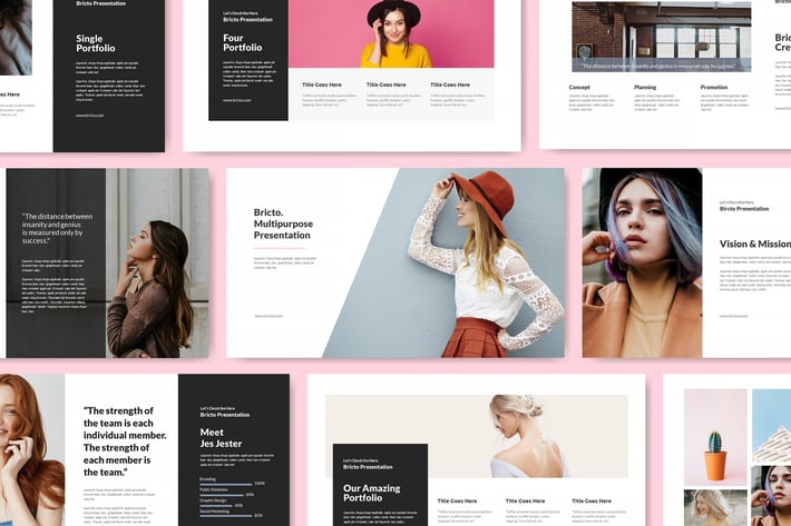 Bricto - Keynote Template