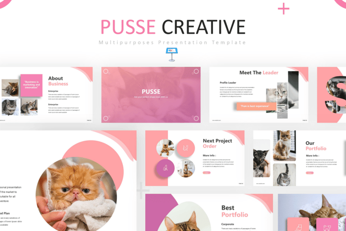 Pusse - Keynote Template