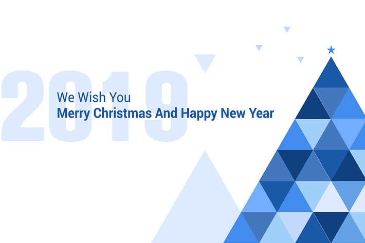 Merry Christmas and Happy New Year 2019