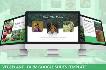 Vegeplant - Farm Google Slides Template