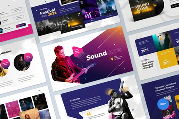 Music & Band Presentation Keynote Template