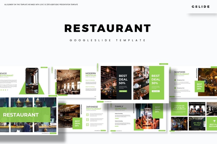 Restaurant - Google Slides Template
