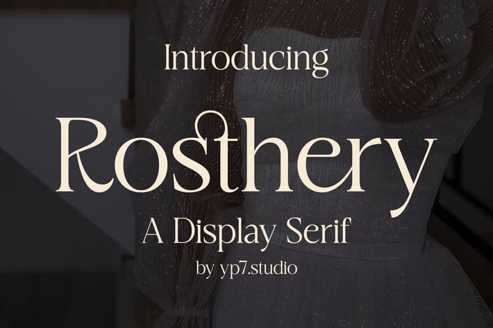 Modern Serif font