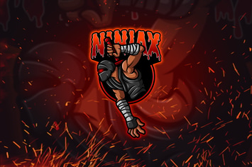 Ninja  - Esport & Mascot Logo Template