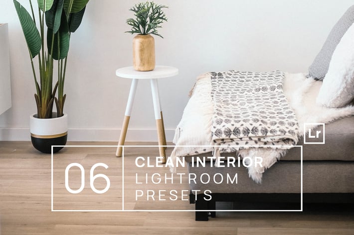 6 Clean Interior Lightroom Presets