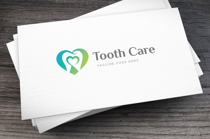 Tooth Care Logo Template