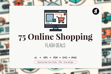 75 Online shopping elements