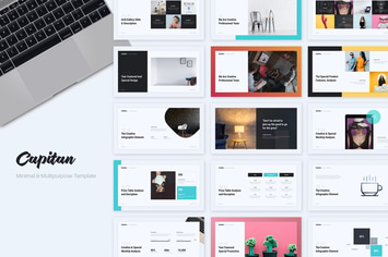CAPITAN Minimal & Creative Template (Keynote)