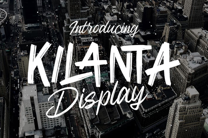 Kilanta Display - Font Duo