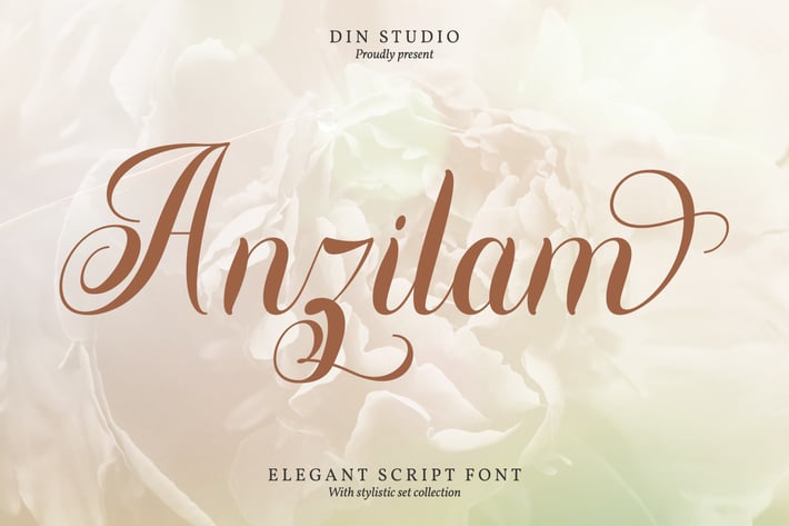 Anzilam-Elegant Calligraphy Font