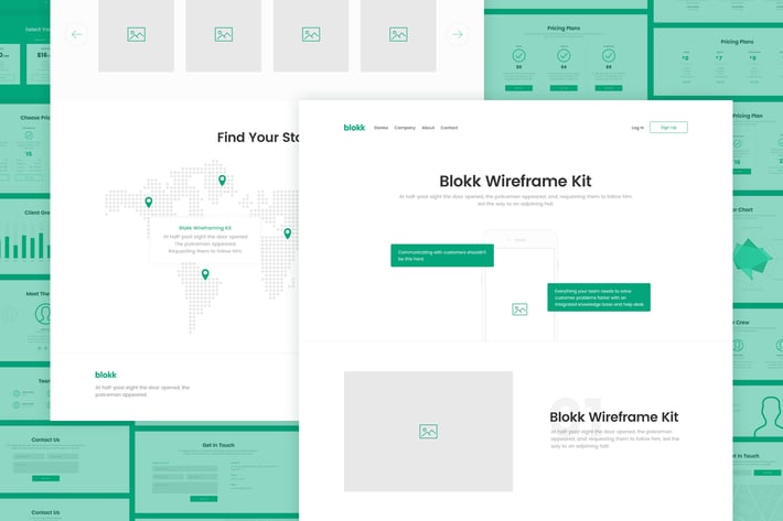 Blokk Wireframe Kit