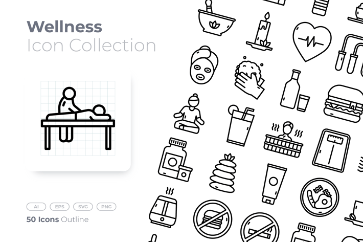 Wellness Outline Icon