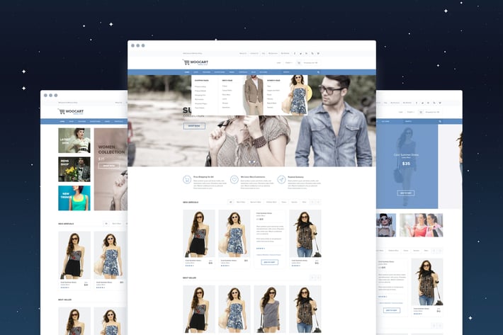 WooKart - eCommerce PSD Template
