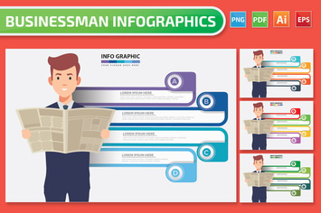 Businessman Infographics