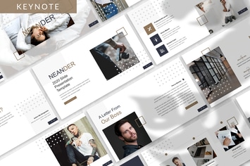 Neander - Fashion Keynote Template