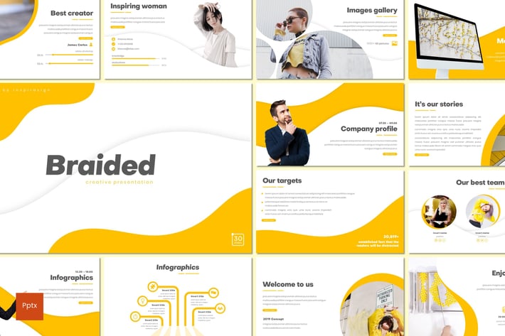Braided - Powerpoint Template