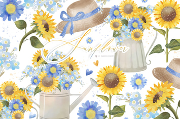Sunflower clip arts