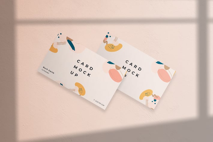 Business Card Mockup PSD Template