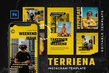 Terriena - Hype Instagram Stories and Post