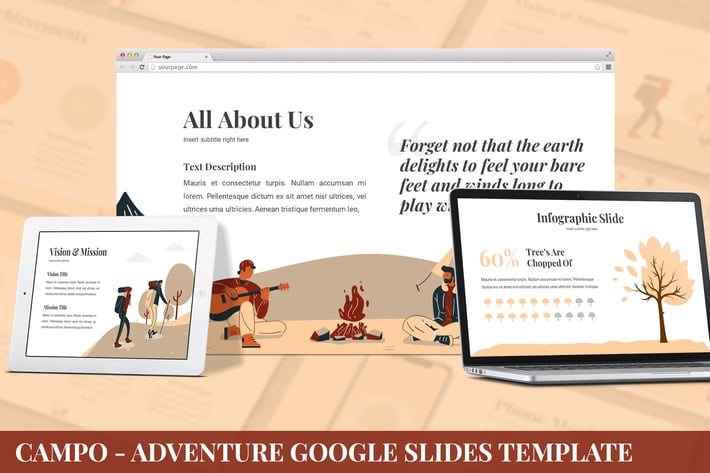 Campo - Adventure Google Slides Template