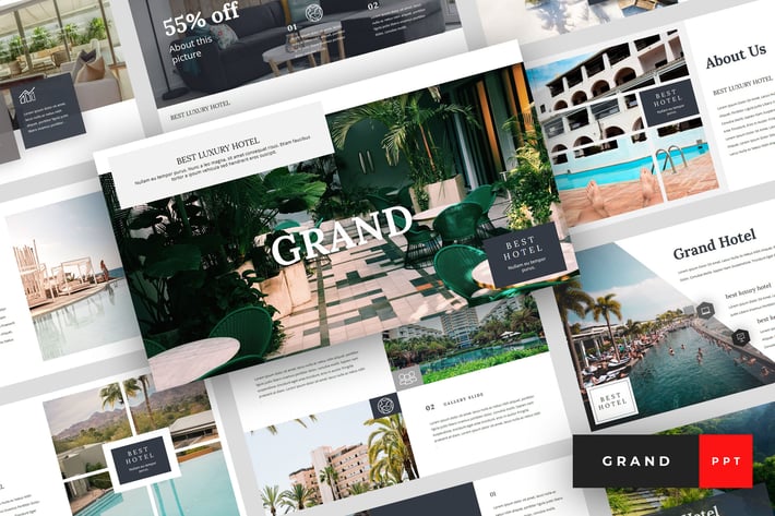 Grand - Hotel PowerPoint Template
