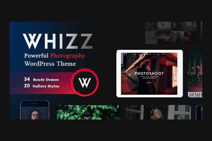 Whizz Photography WordPress