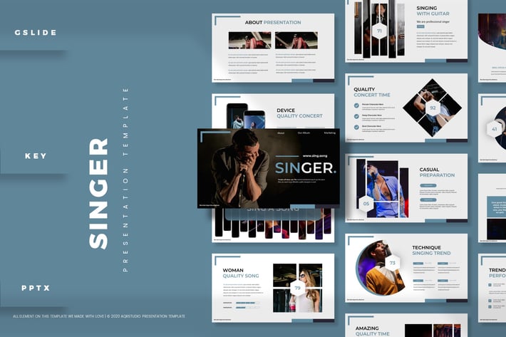 Singer - Presentation Template