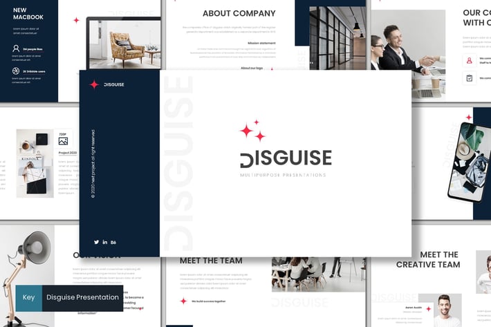 Disguise - Keynote Template