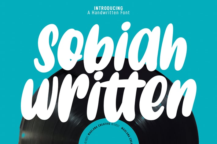 Sobiah Written Handwritten Font