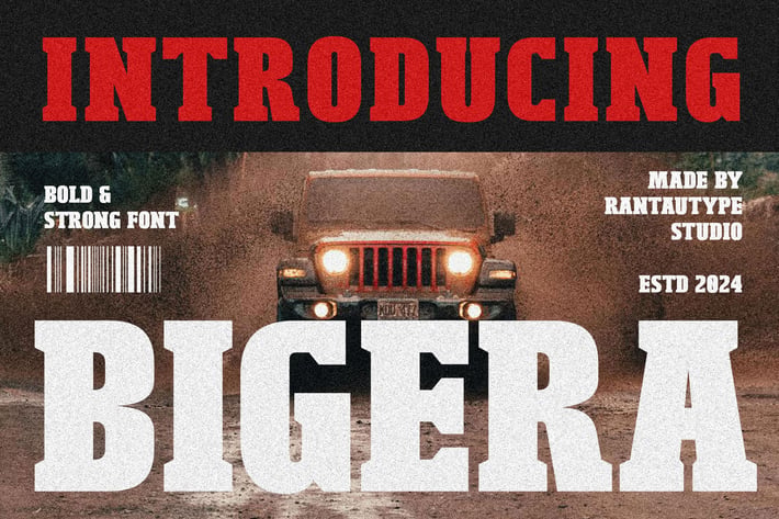 Bigera Bold & Strong Font