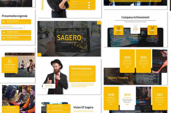 Sagero - Business Template Prensentation