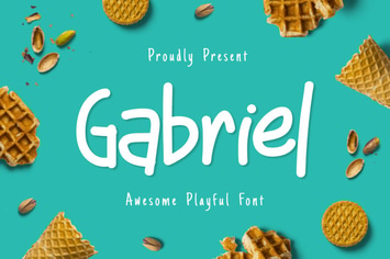 Gabriel - Awesome Playful Font