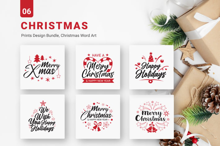 Christmas Bundle Designs SVG EPS PNG
