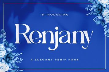 Renjany - Elegant Serif Font