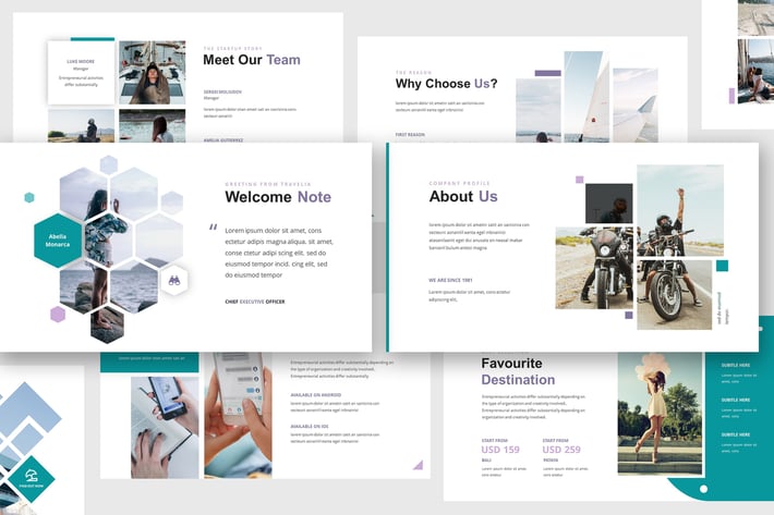 Travellia - Travel Agency Keynote Template