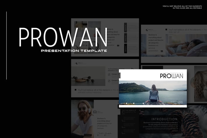 Prowan - Powerpoint Template