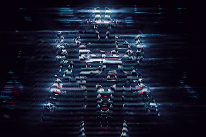Hologram Photoshop Action