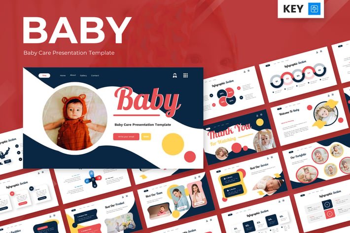 Baby - Baby Care Keynote Templates