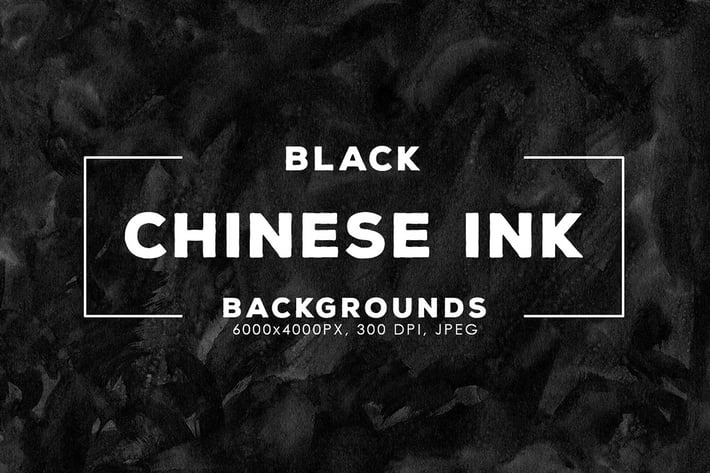 Black China Ink Backgrounds