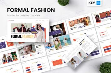 Formal Fashion - Fashion Keynote Templates