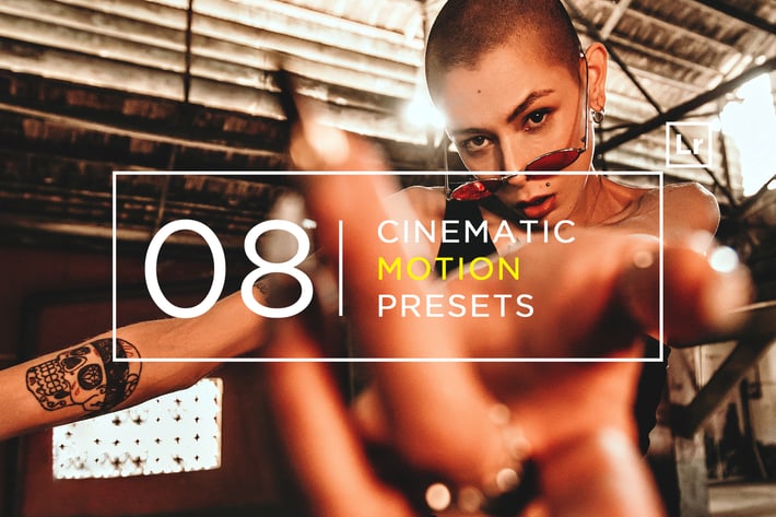 8 Cinematic Motion Lightroom Presets