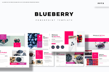 Blueberry - Powerpoint Template