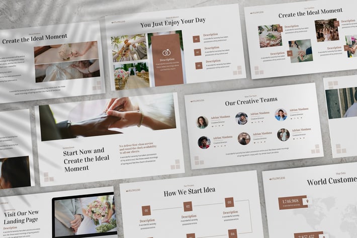 Flowless - Wedding Keynote Template