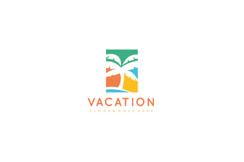Vacation Palm Logo