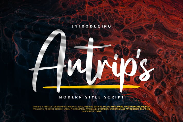 Antrip's | Modern Style Script